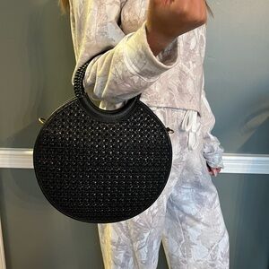 Black Woven Women's Bag by Anthropologie.